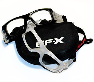 Ef-x serisi spor gözlüğü, iki temel renk