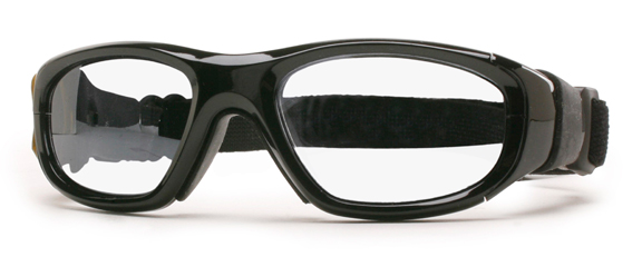 MAXX 21 Sporcu Gözlüğü - Parlak Siyah